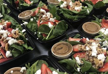 Strawberry Spinach Salad