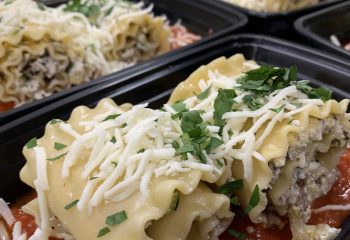 Chicken and Spinach Lasagna Roll Ups