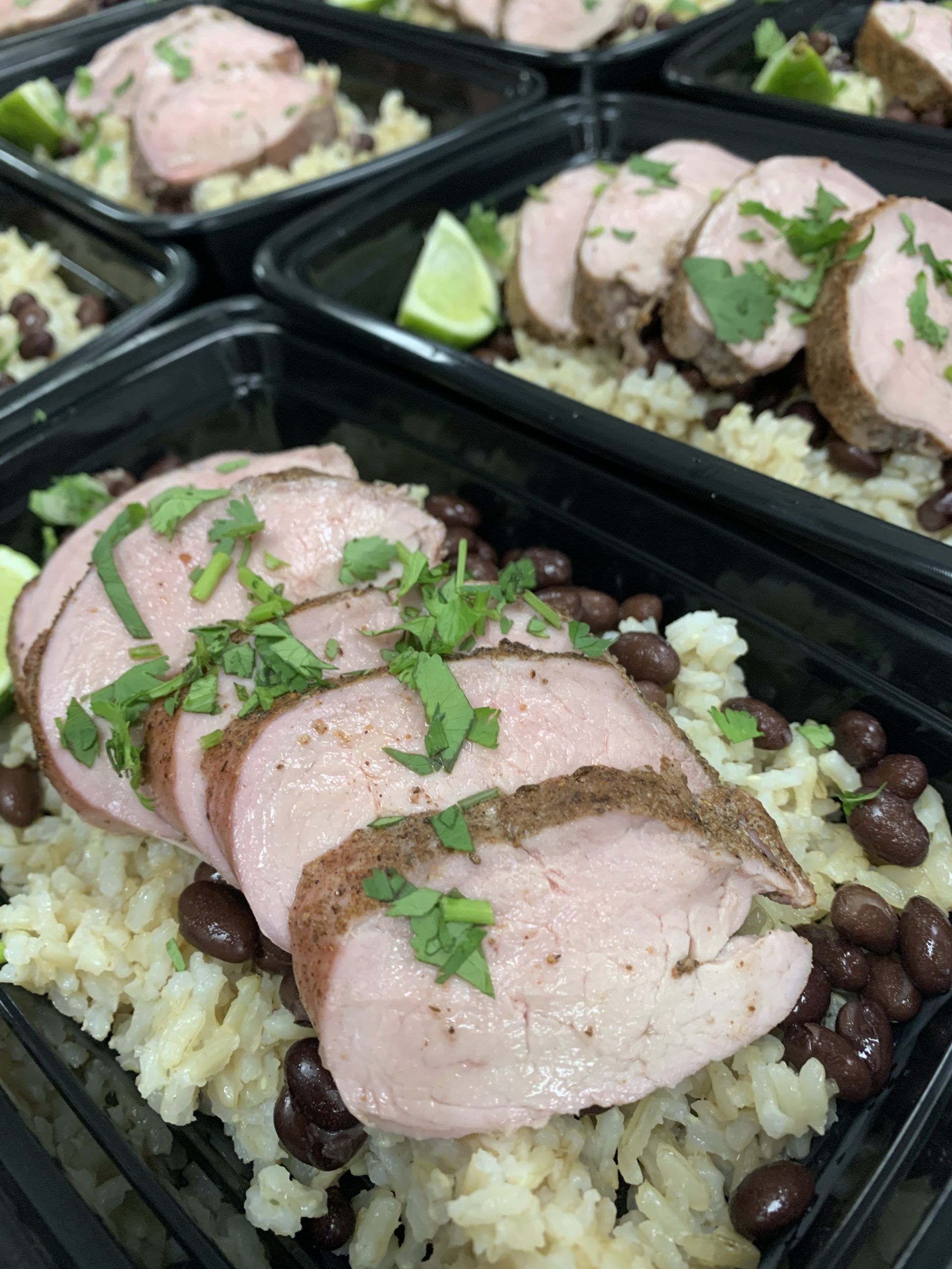 Jerk Pork Tenderloin Meal Prep Chef