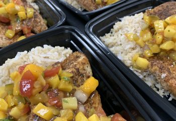 Jerk Chicken with Mango Salsa