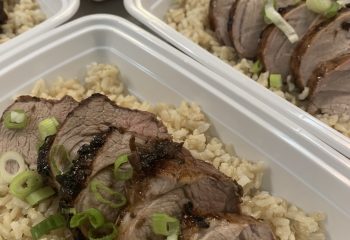 Cherry and Balsamic Glazed Pork Tenderloin