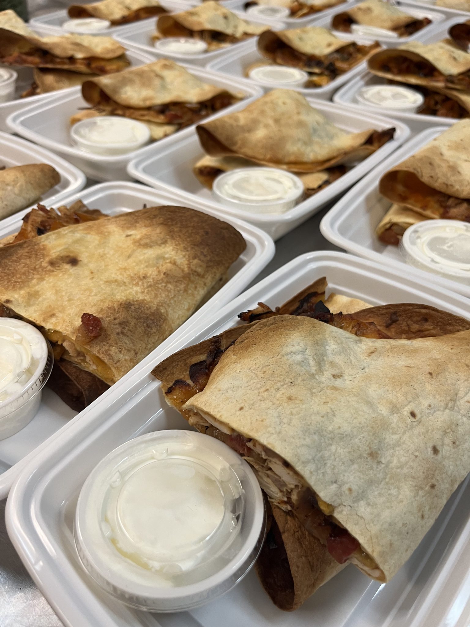 Mexican Chicken Quesadilla Meal Prep Chef