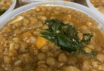Lentil Kale and Cauliflower Soup