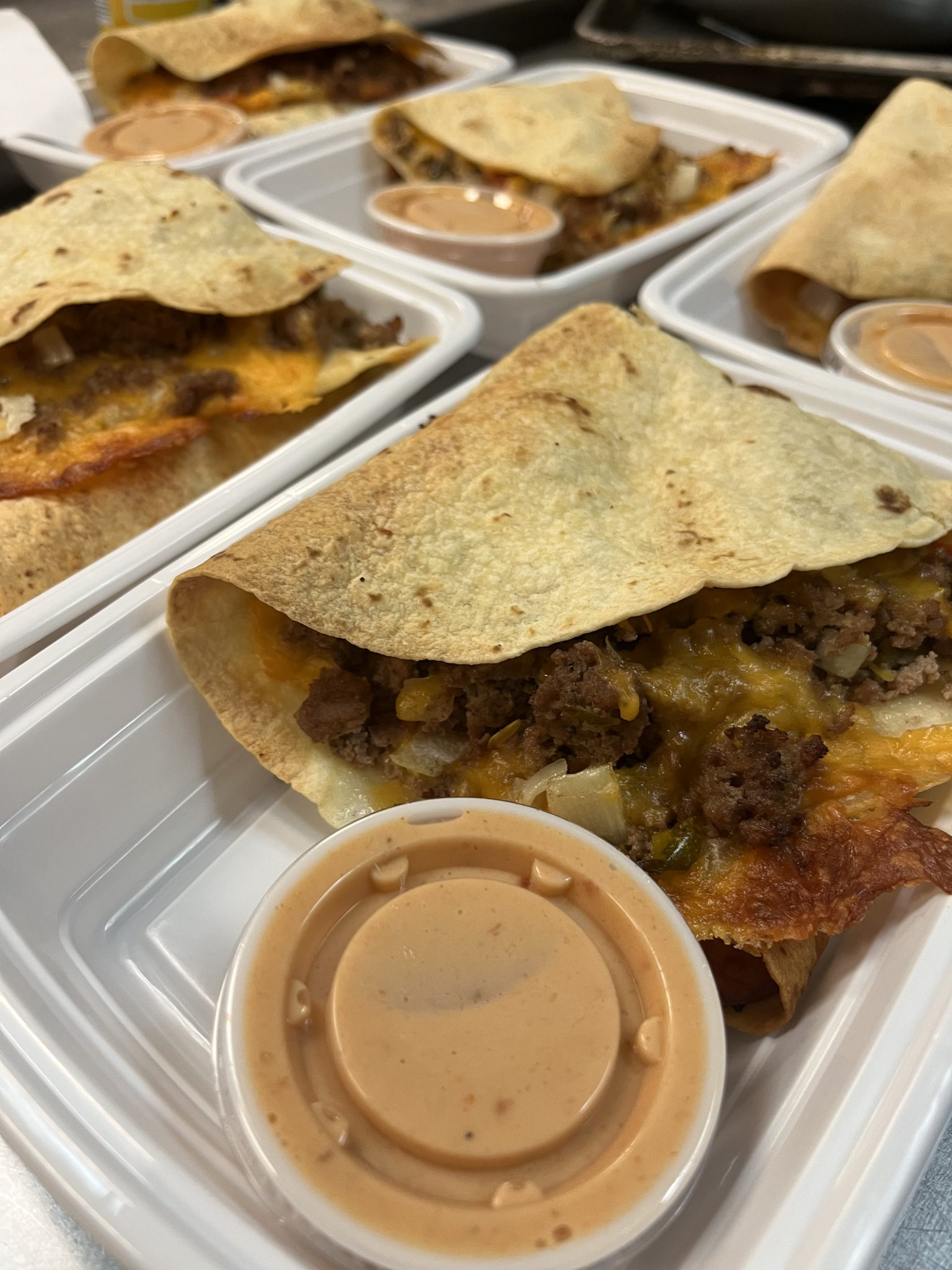 Big Mac Quesadilla Meal Prep Chef
