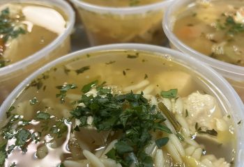 Lemon Chicken and Oroz Soup