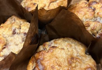 Cherry Pie Protein Muffins