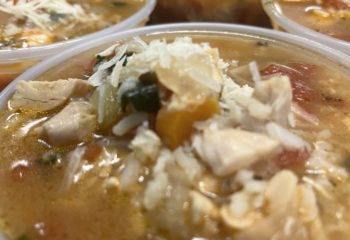 Italian Chicken and Rice Soup
