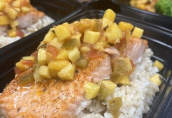 Blackened Salmon with Mango Salsa