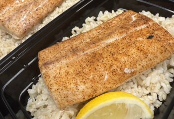 Blackened Mahi Mahi with Brown Rice