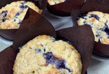 Blueberry Protein Muffins