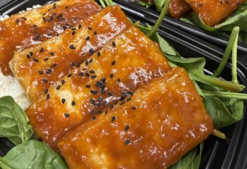 Orange and Ginger Tofu (vegan)